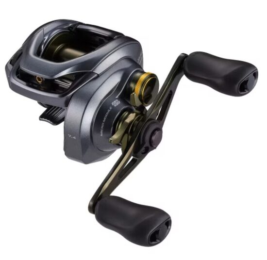 Multiplikators Shimano Reel Curado 201 DC HG Kreisā roka